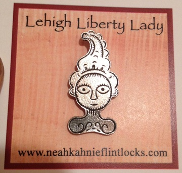 Lehigh Valley Rifle, Liberty Woman Pin